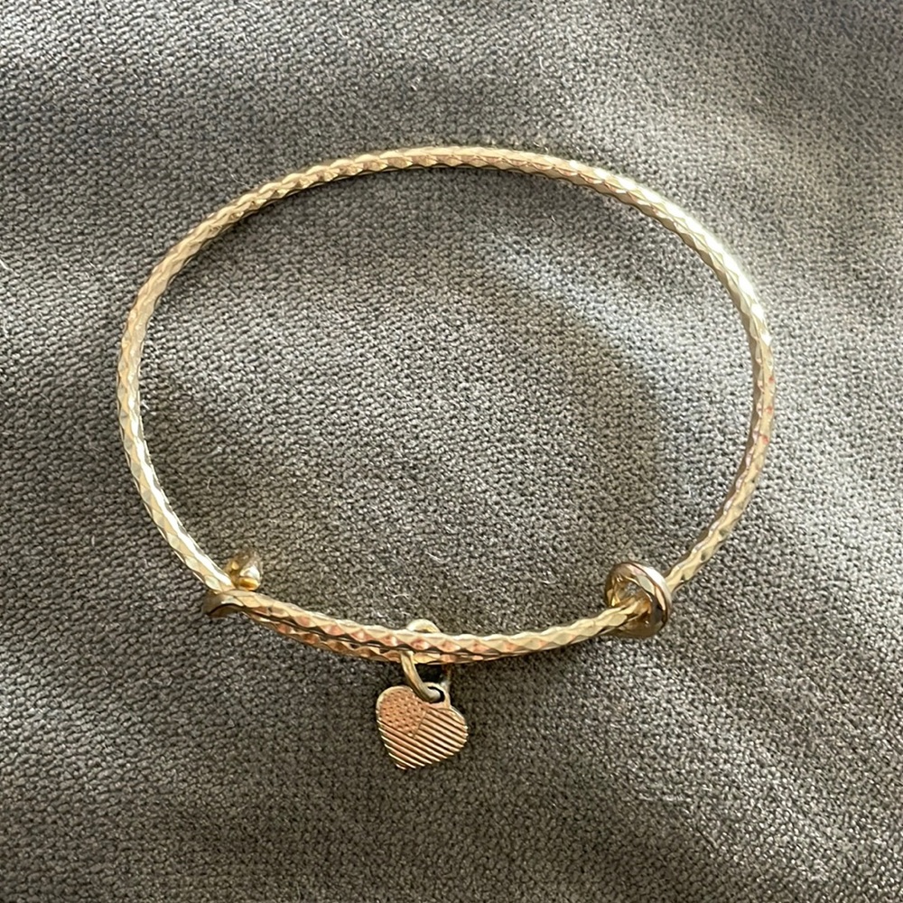 Alex and Ani Heart Bracelet